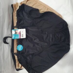 Vanity Fair 3pack light everyday‎ smoothing undershapers plus size underwear new